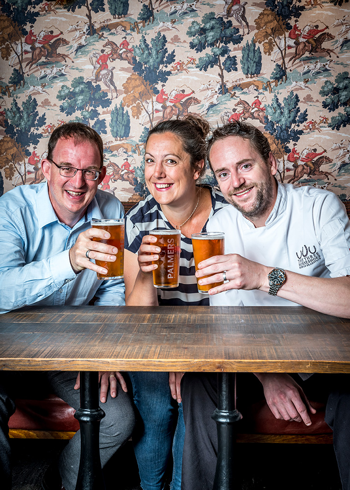 Darren Batten, Palmers Brewey and Hannah and Japp Schep, The Three Horseshoes