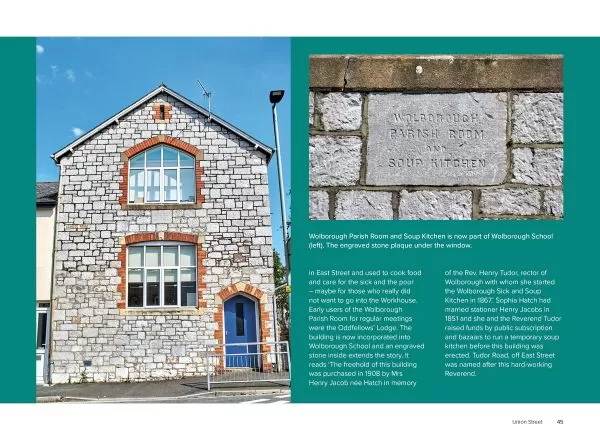 Wolborough School, Newton Abbot. A sample page from Noticing Newton Abbot